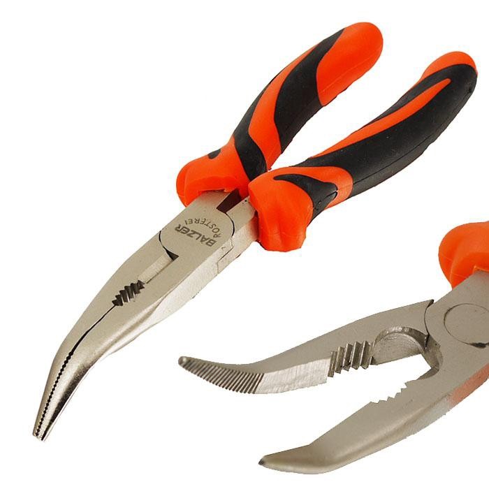 Balzer 18421 002 Kıvrık Uçlu Pense 18cm
