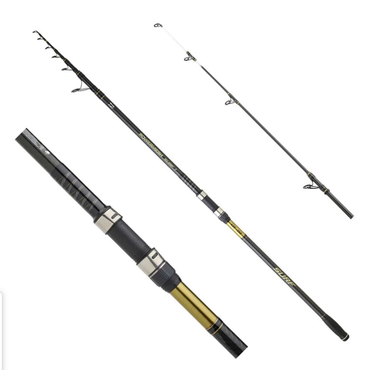 Daiwa Powermesh CF 4.20m 100-250gr Tele Surf Olta Kamışı