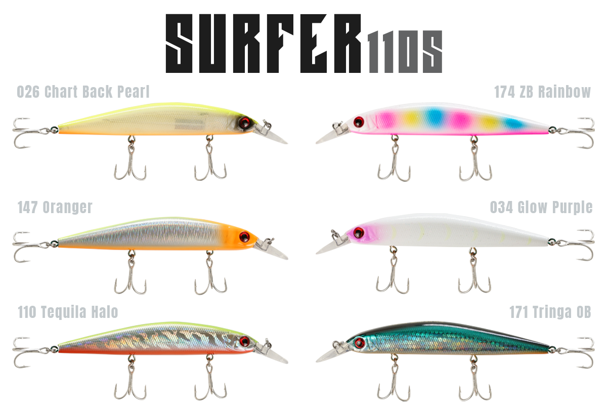 FUJIN SURFER 110S RAPALA (TIRANGA OB)