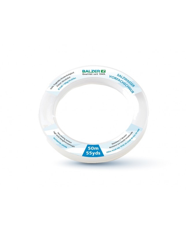 Balzer 12591 Shirasu Salt Water Leader Misina 50mt