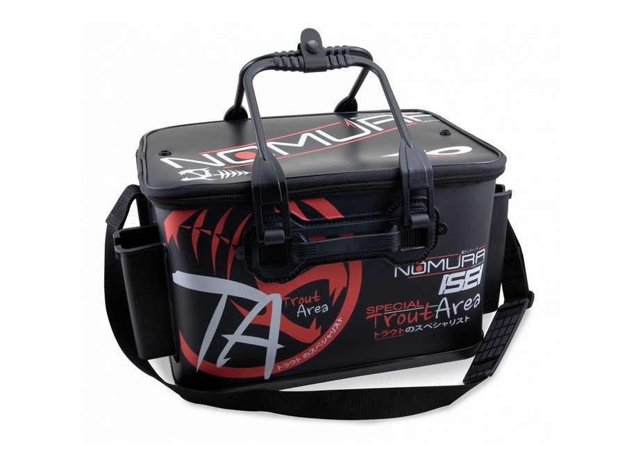 NOMURA NM80000200 Trout Bag 40LT Kamış Aparatlı PVC Malzeme Çantası 40x26x26cm 