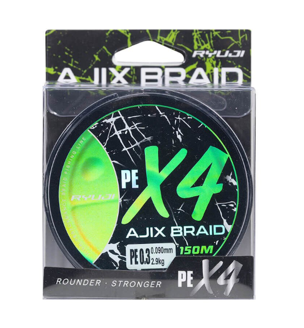 Ryuji Ajix Braid 4x 150 Mt İp Misina