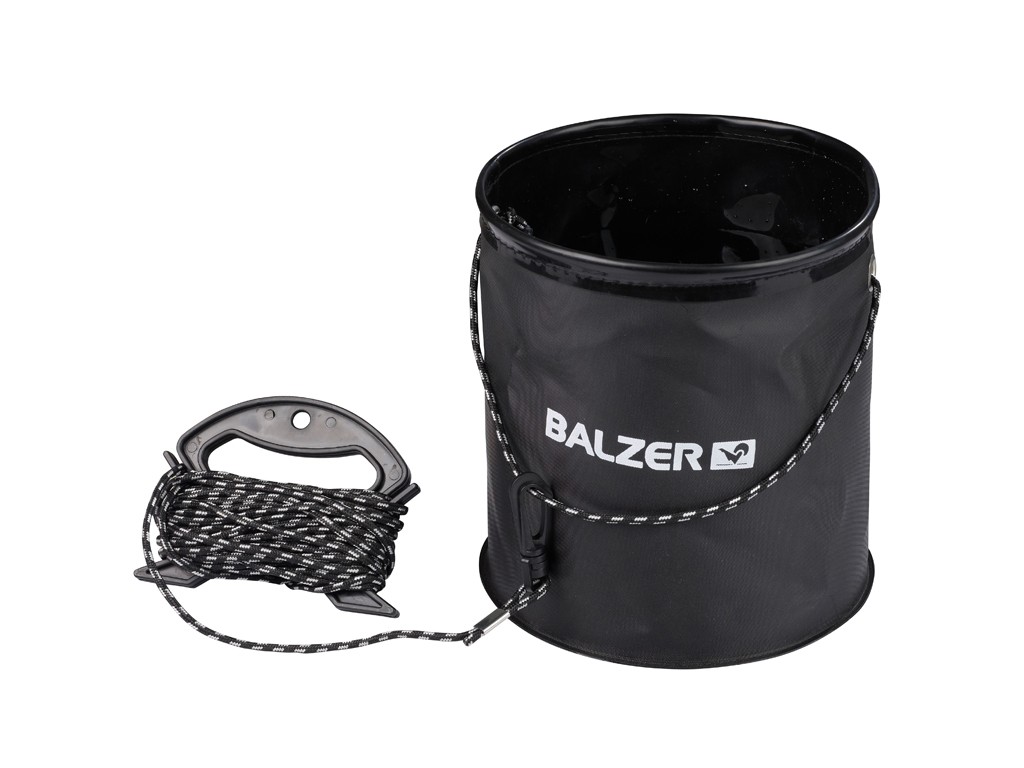 Balzer 18302 002 Kauçuk Katlanabilir Kova 19x20cm 9.5mt Salma İpli