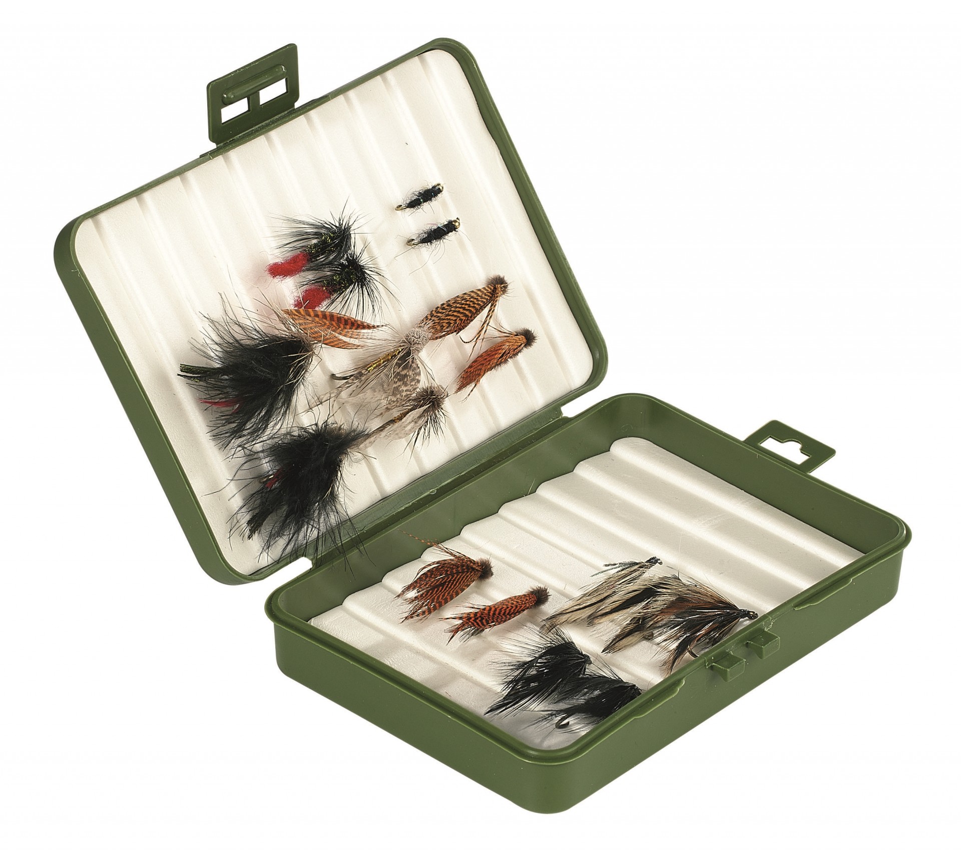 Balzer 18331 000 Eva Zeminli Jig Head ve Fly Kutusu 12x9x2.5cm 