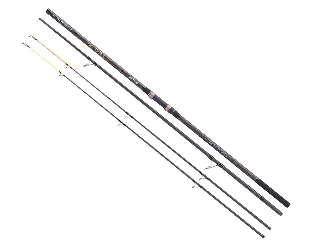 Balzer Diabolo IM-7 Carbon 420cm 3 Parça Surf Çift Atarlı 80-180&150-250gr Atar