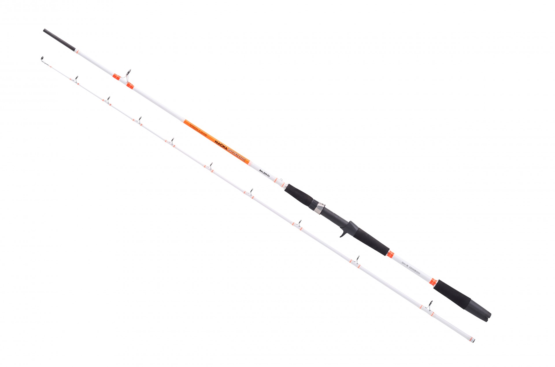 Balzer Magna Nordic Trolling 240cm IM-8 Carbon Tekne Kamışı 12-25lbs Atar