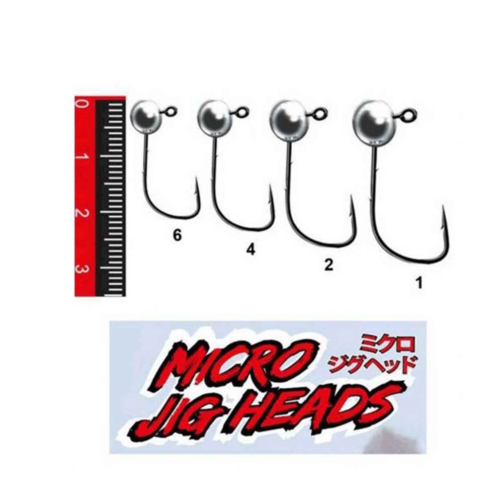 Nomura NM90101506 Micro LRF Jig Head 3'lü Paket İğne:6no 1.5gr