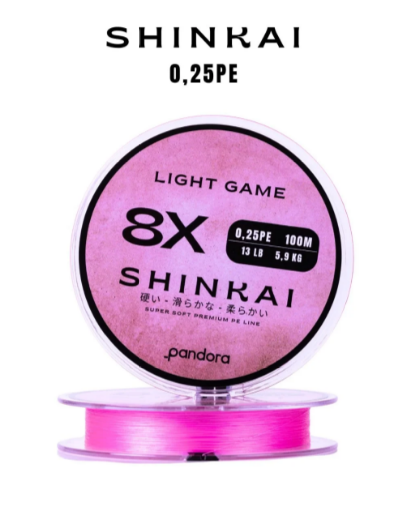 Pandora Shinkai Light Game 8X 100mt İp Misina