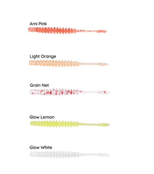 Daiwa Gekkabijin Ajing 2 Beam 5 cm LRF Silikon Yem Glow White