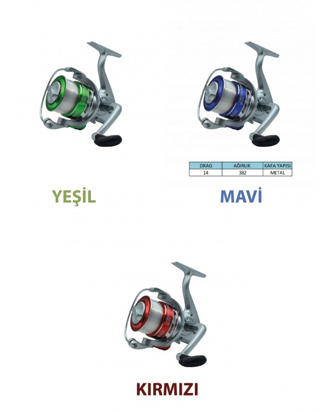 Captain Fishmax 6000 Tekne Makinesi 3+1 BB Misinalı