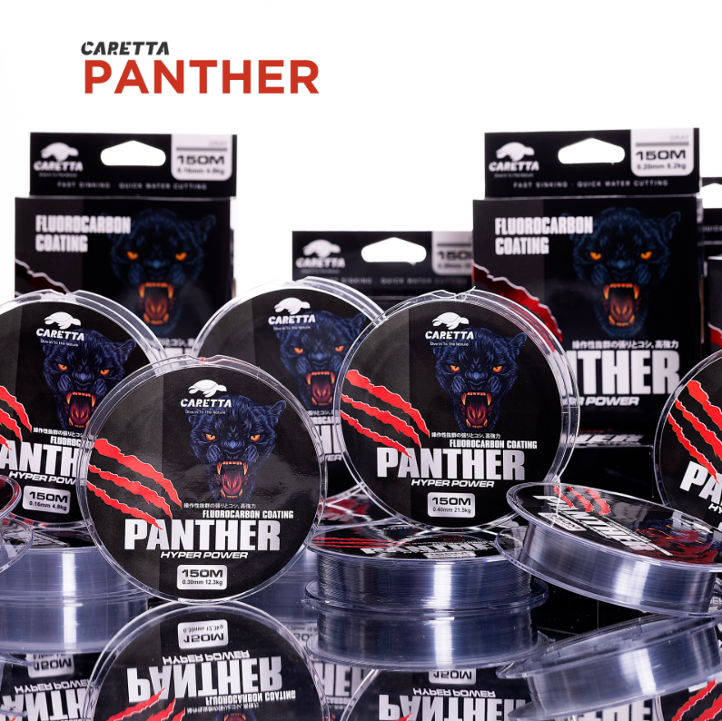 CARETTA PANTHER 150 MT FLUOROCARBON COATING MİSİNA