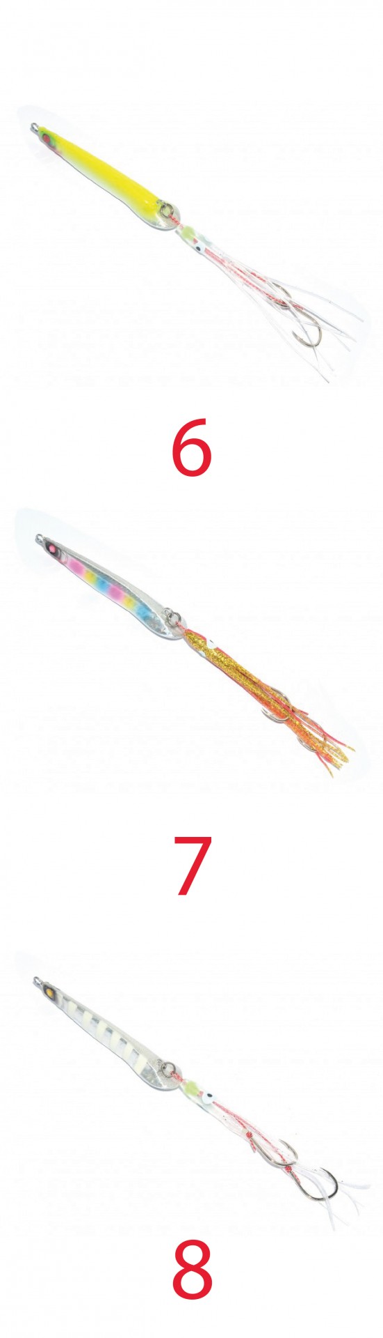 Hayabusa FS 413 Jack Eye Kick Tail 40gr Light Jig  Suni Yem