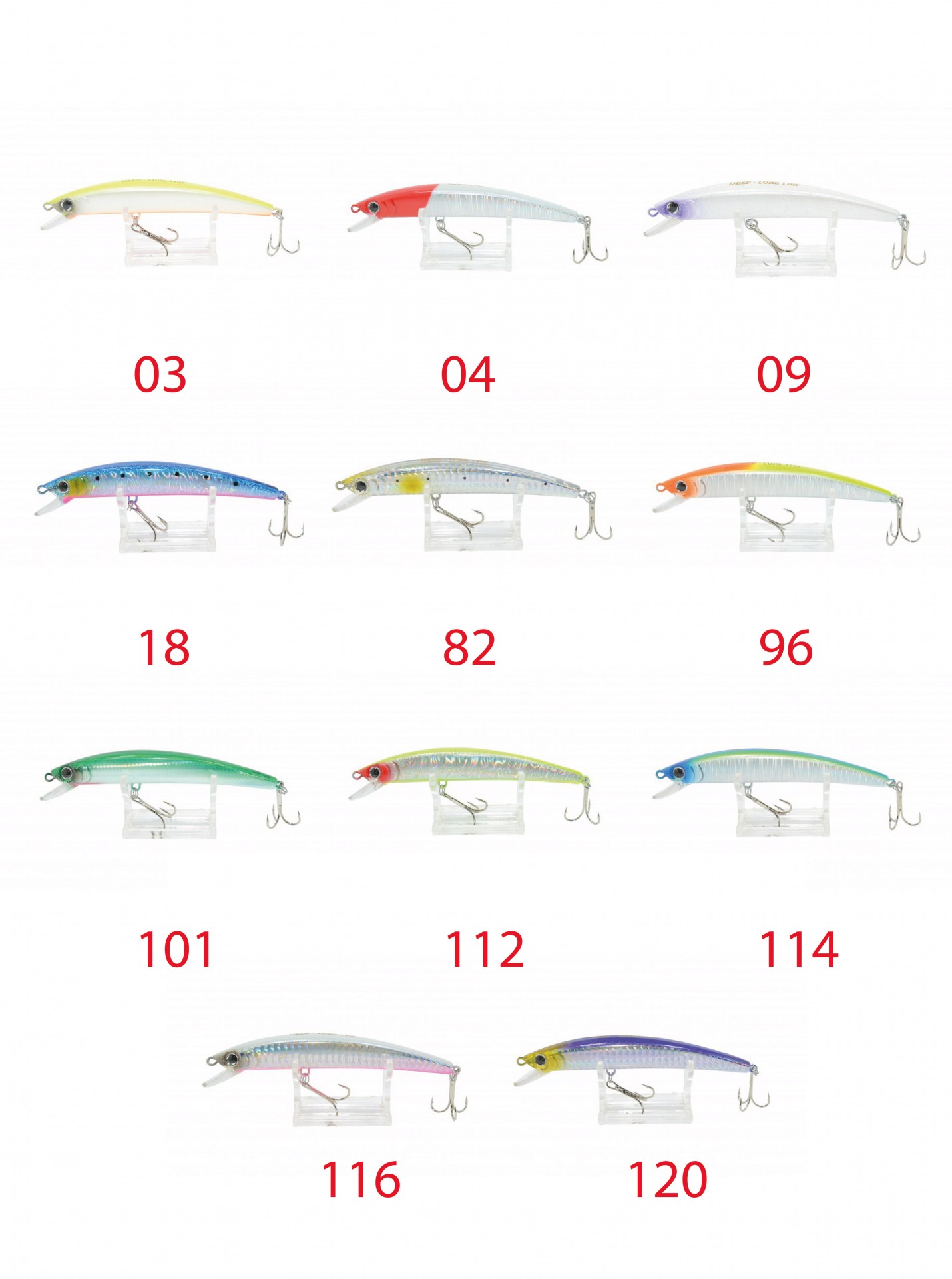 Deeplure Deep Minnow 110mm Floating 14gr Maket Balık