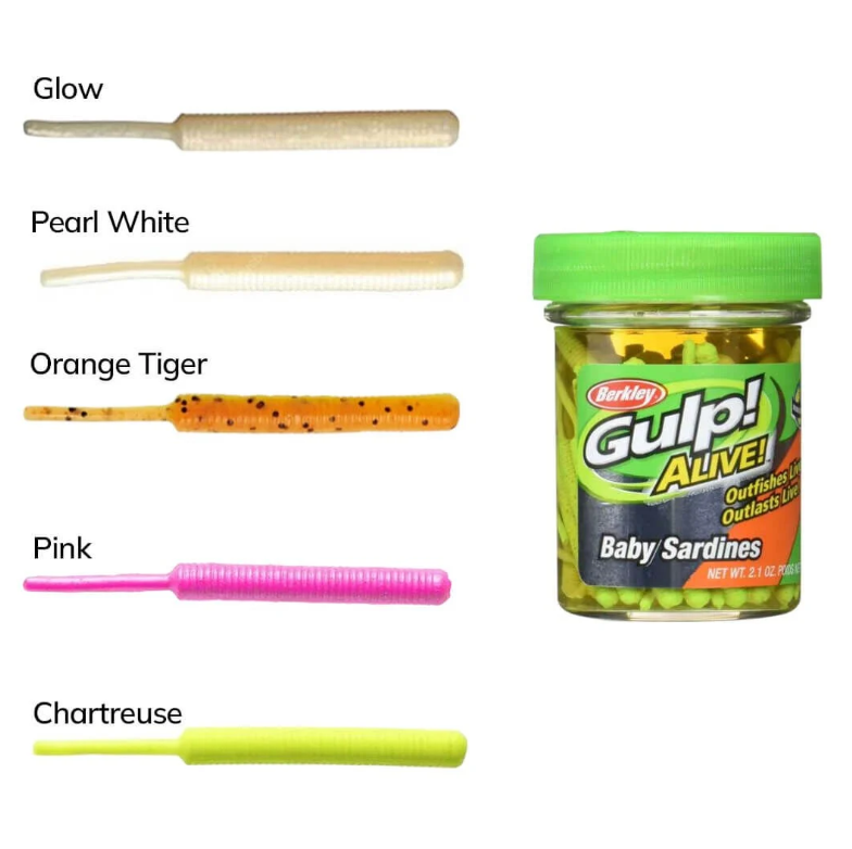Berkley Gulp Alive Baby Sardine LRF Silikon Yem