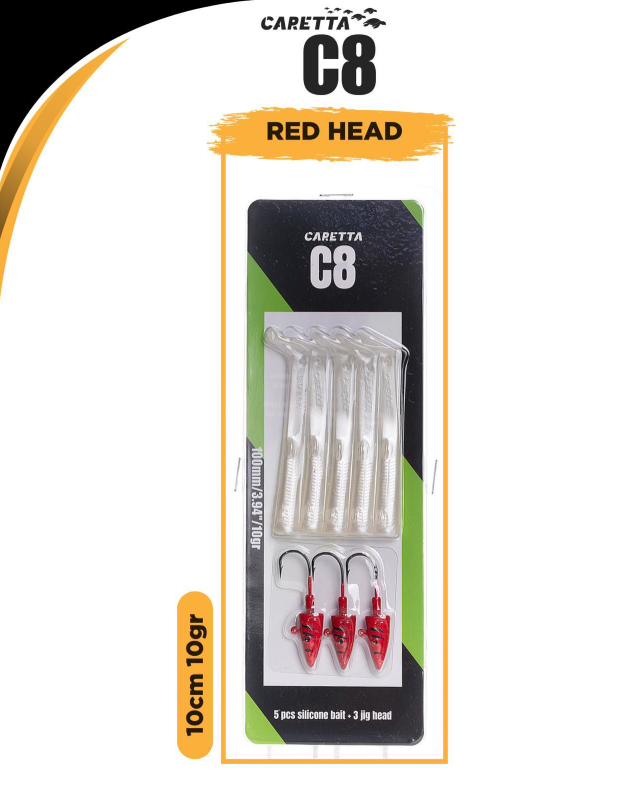 Caretta C8 10 Cm 10 G Red Head