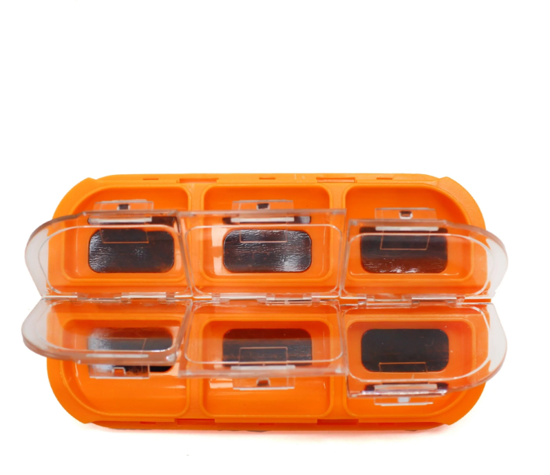 Captain 7242 Mıknatıslı LRF Mini Malzeme Kutusu 11x7x1.5cm