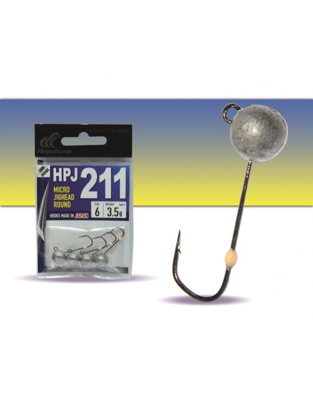 Hayabusa EX 933 Lrf Jig Head Round Head Micro 4'lü Paket