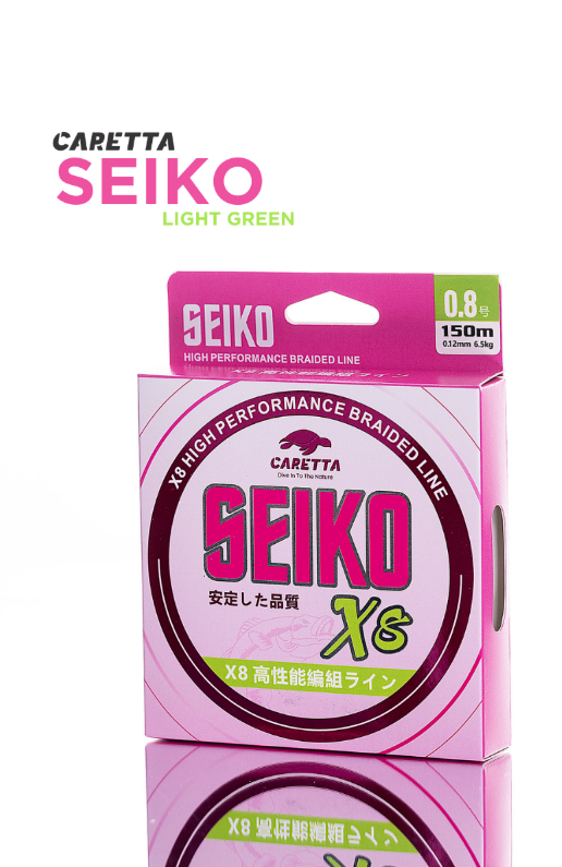 CARETTA SEIKO 8X 150 MT LIGHT GREEN İP MİSİNA