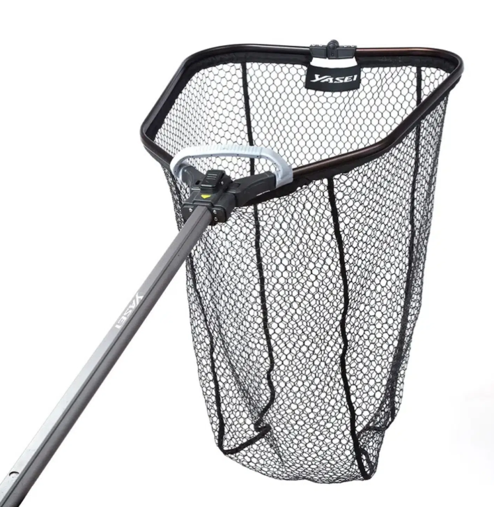 Shimano YASEI Rubber Net MEDIUM KAUÇUK TORLU Foldable Kepçe
