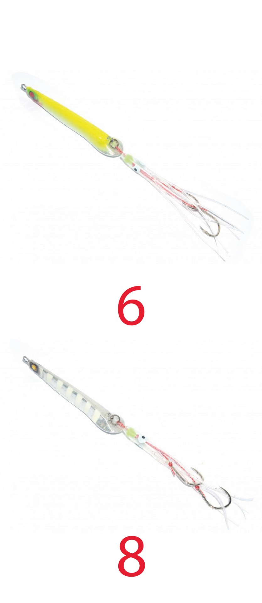 Hayabusa FS 413 Jack Eye Kick Tail 60gr Light Jig  Suni Yem